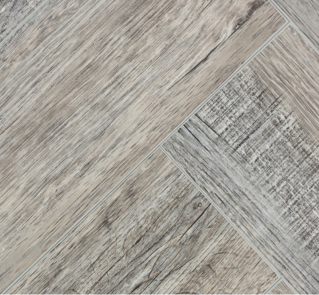 Виниловый ламинат SPC "Cronafloor" Herringbone Дуб Реймс (640*128*4,5 мм) — купить в Екатеринбурге