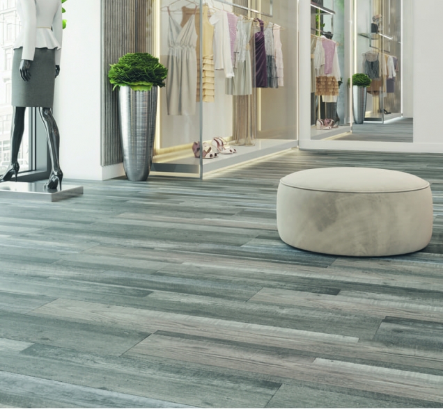 SPC ламинат "CronaFloor" Wood 4V Дуб Марсель (1200*180*4 мм) — купить в Екатеринбурге