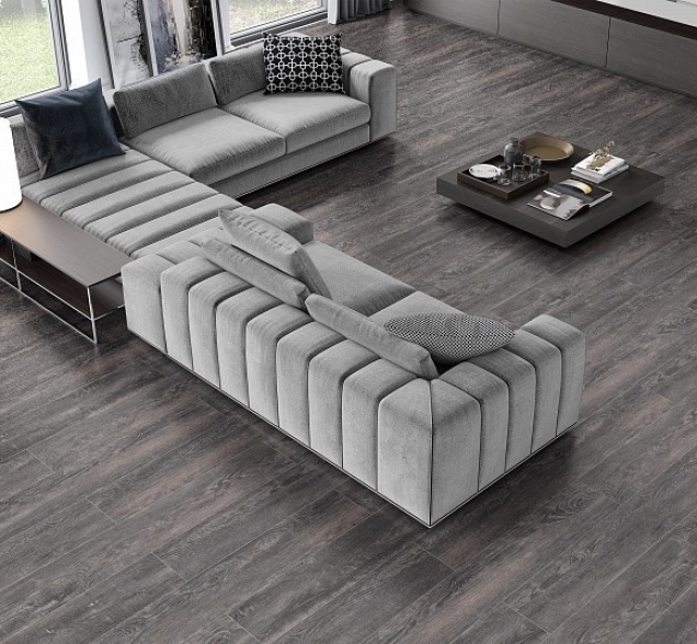 SPC ламинат "CronaFloor" Nano 4V Дуб Морёный (1200*180*3,5 мм) — купить в Екатеринбурге