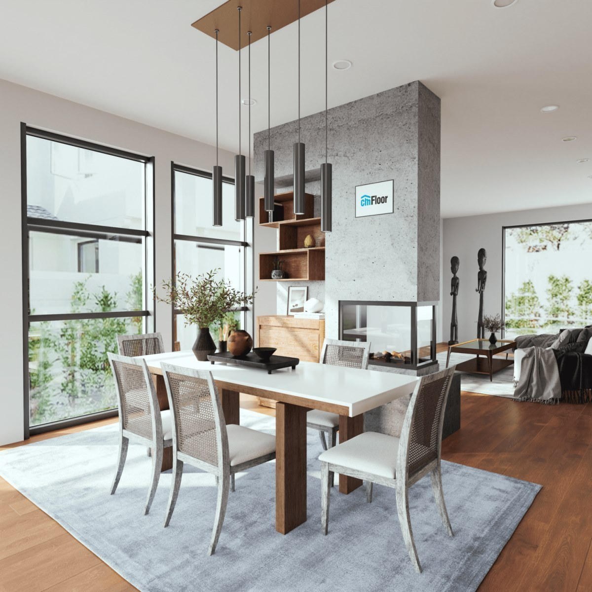 Виниловое напольное покрытие ScandiWood 18 Дуб Корица (180*1220*5 мм) — купить в Екатеринбурге