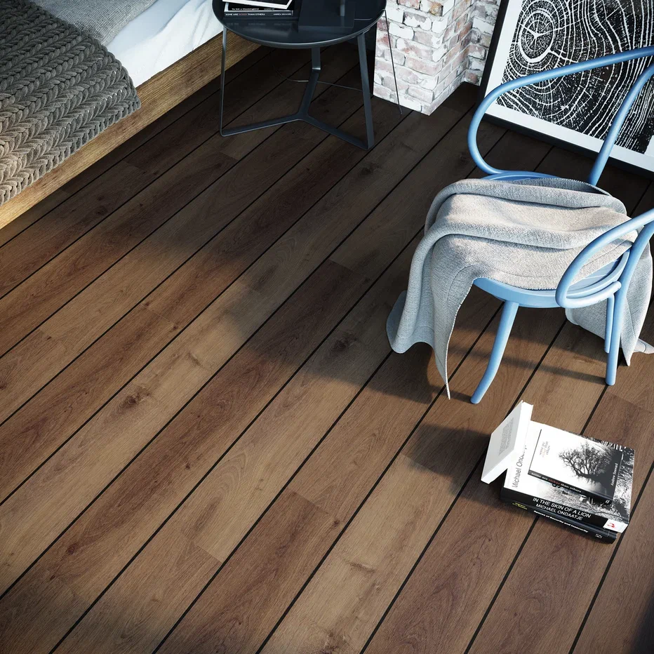 SPC ламинат "Invictus" Highland Oak Chocolate (1213*178*6мм) — купить в Екатеринбурге