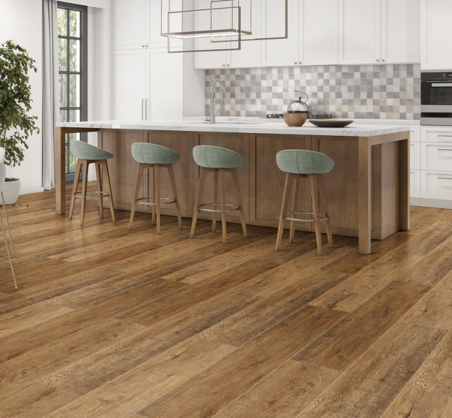 SPC ламинат "CronaFloor" Wood 4V Дуб Робуста (1200*180*4 мм) — купить в Екатеринбурге