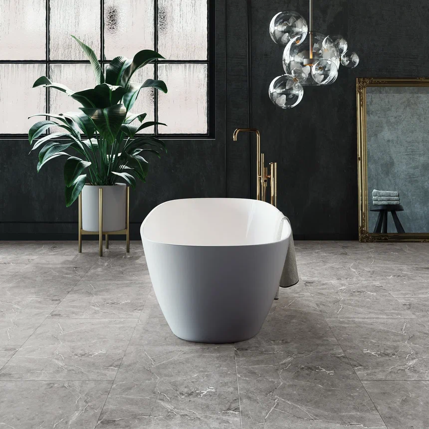 SPC ламинат "Invictus" Hudson Stone Silver (907*450*6мм) — купить в Екатеринбурге