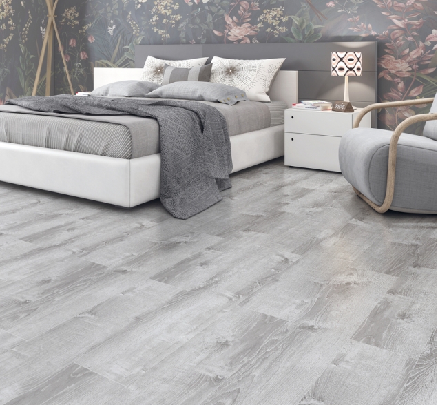 SPC ламинат "CronaFloor" Nano 4V Дуб Лондон (1200*180*3,5 мм) — купить в Екатеринбурге