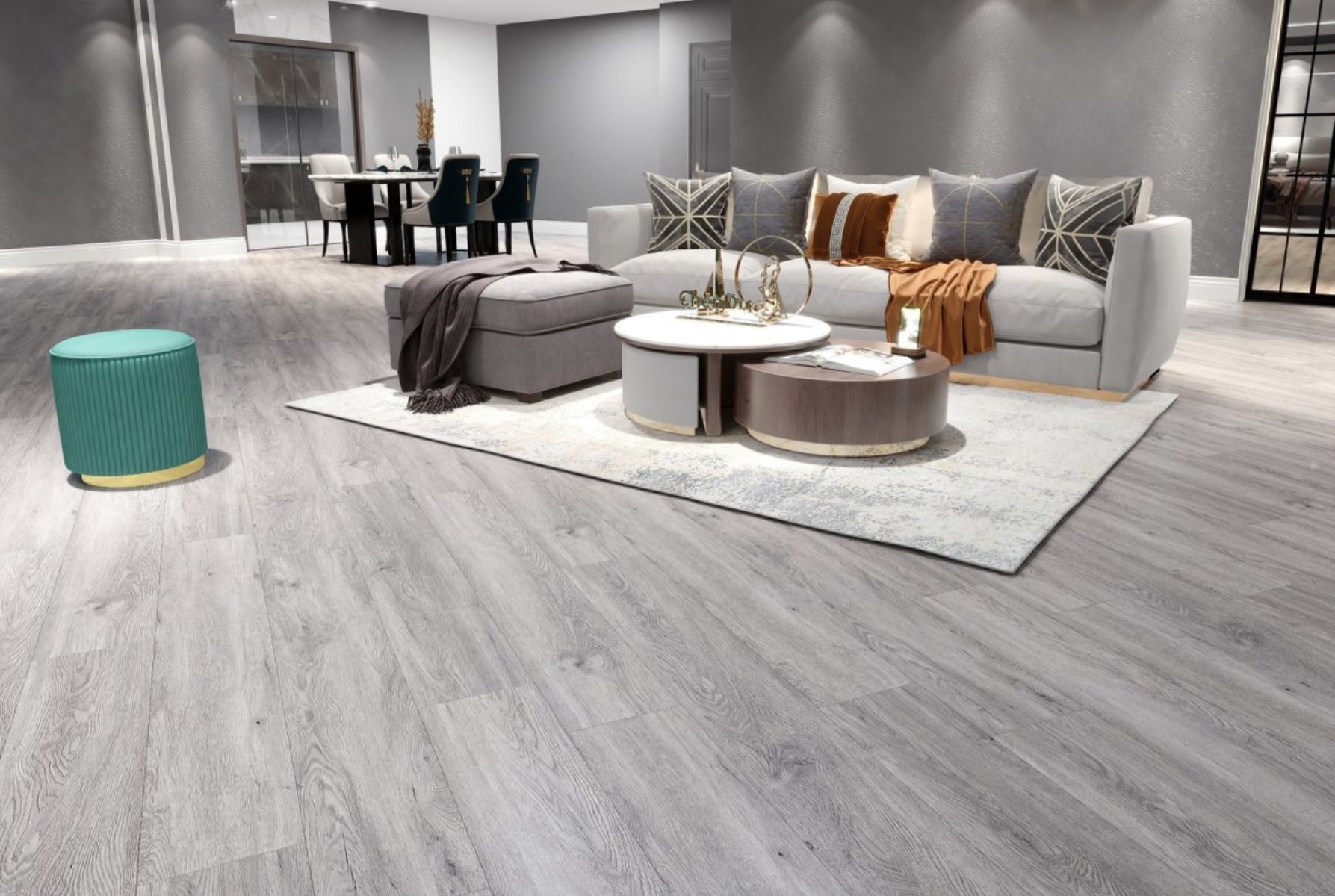 SPC ламинат "OneFloor" ЕСО 5064 (4V фаска) (1220*184*4 мм) — купить в Екатеринбурге