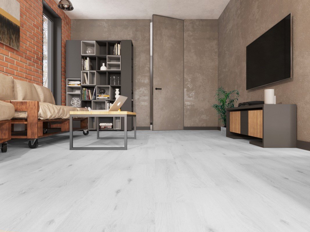 Замковая ПВХ плитка "Art Tile" Ясень Эдмонтон (920*150*4 мм) — купить в Екатеринбурге