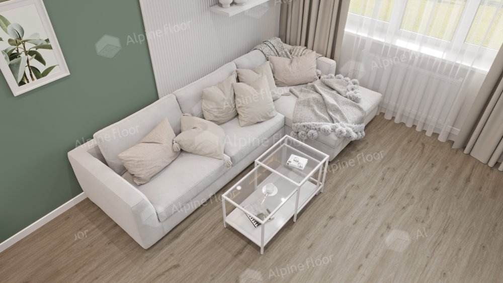 SPC Ламинат "Alpine Floor" Прэсто (1220*183*4 мм) — купить в Екатеринбурге