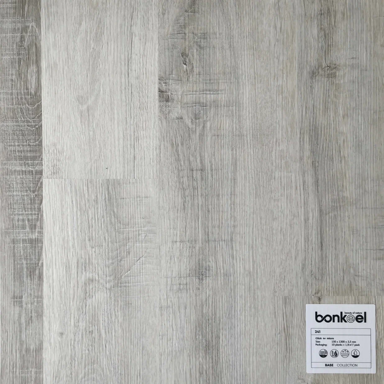 Плитка ПВХ "Bonkeel" Base New 241 (1220*150*3,5 мм) — купить в Екатеринбурге