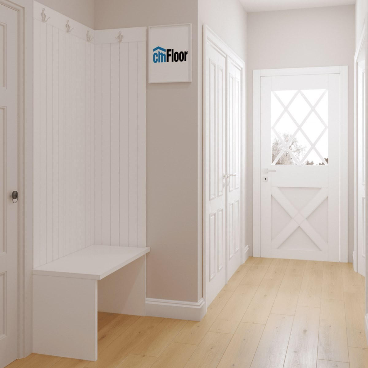 Виниловое напольное покрытие ScandiWood 09 Дуб Орегон (180*1220*5 мм) — купить в Екатеринбурге