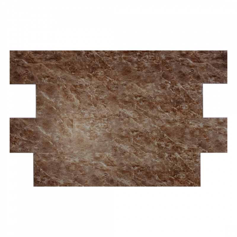 SPC плитка Мрамор Марон 115 (600*300*4 мм) — купить в Екатеринбурге