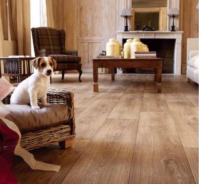 SPC ламинат "CronaFloor" Wood 4V Дуб Монтара (1200*180*4 мм) — купить в Екатеринбурге