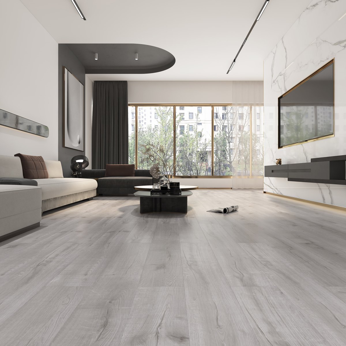 SPC ламинат "OneFloor" ЕСО 5050 (4V фаска) (1220*184*4 мм) — купить в Екатеринбурге