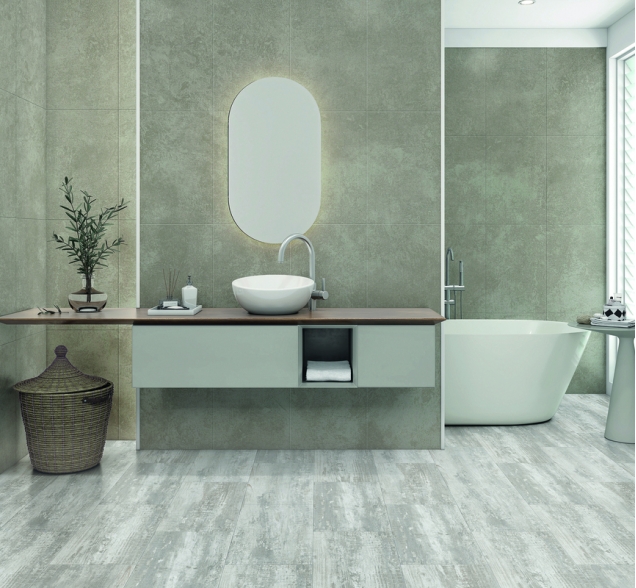 SPC ламинат "CronaFloor" Stone 4V Дублин (600*300*4 мм) — купить в Екатеринбурге