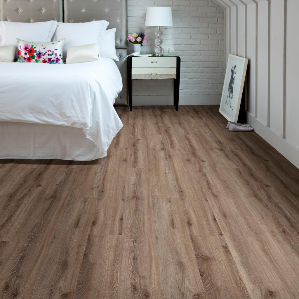 SPC ламинат "Adelar" Solida Acoustic 04870 European Oak (1219*178*5 мм) — купить в Екатеринбурге