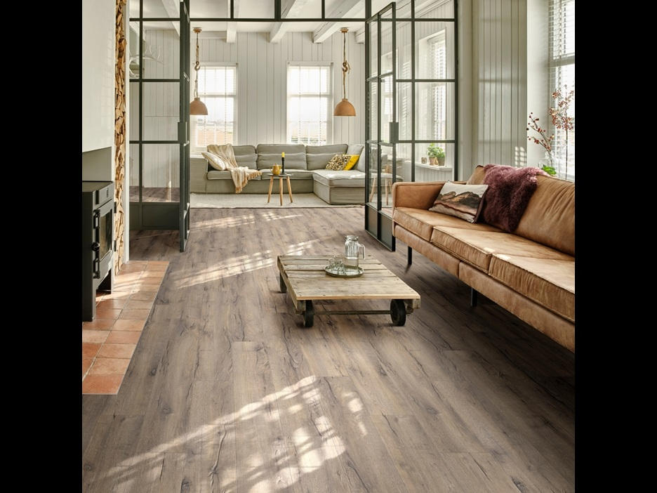 Замковая ПВХ плитка Highland Oak 869 (1251*189*5 мм) — купить в Екатеринбурге