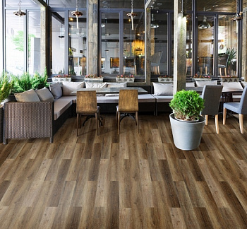 SPC ламинат "CronaFloor" Wood 4V Дуб Чак (1200*180*4 мм) — фото и характеристики